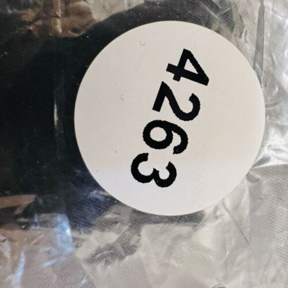 Vintage Enamel Apricot Silver Tone Pierced Lady Bug Shape Earrings 4263 - Picture 6 of 6